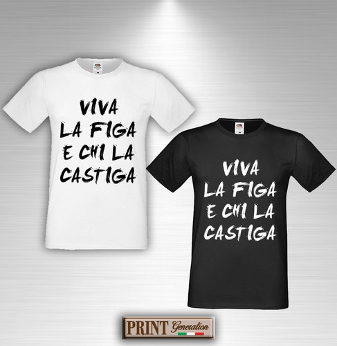 Shirt viva figa - viva, chi