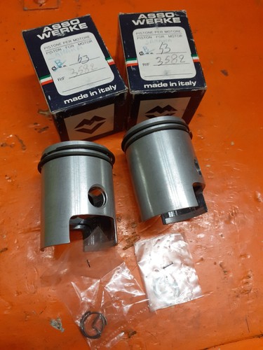 Coppia pistoni asso 3582 43mm - asso,