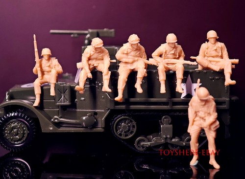 Wwii us army 6 pezzi - 1/72,