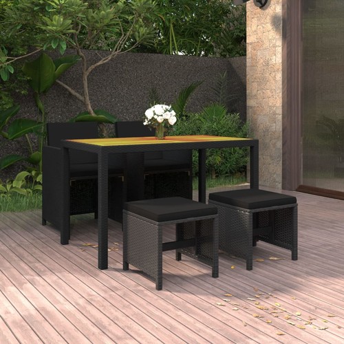 Set pranzo polyrattan - pranzo, e