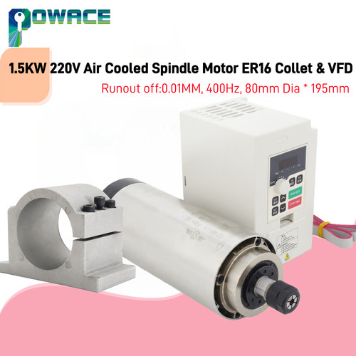 Kit motore mandrino - , cnc