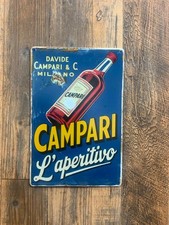 Insegna in metallo, Campari