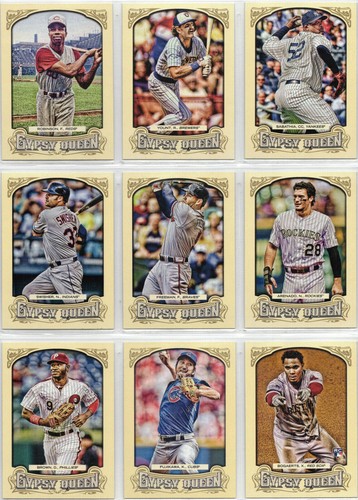 2014 topps gypsy - topps, queen