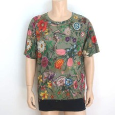 T-shirt Gucci Flora stampa