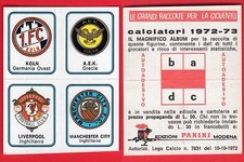 FIGURINA CALCIATORI PANINI