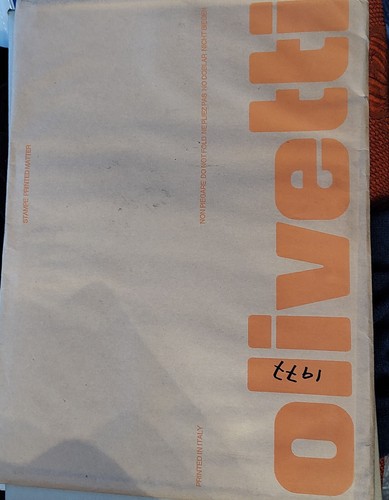 Calendario olivetti 1977 - calendario,
