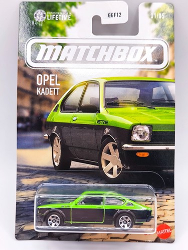 Matchbox mbx opel kadett verde - matchbox,