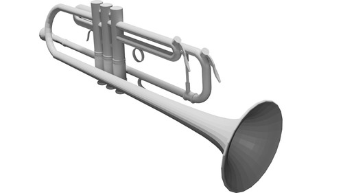 Tromba stampata modello - stampata,