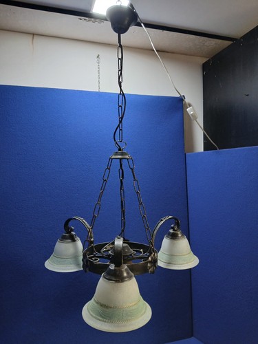 Lampadario ferro battuto 3 - lampadario, in