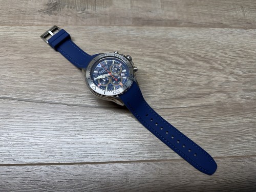 Nautica nst silicone navy blue - silicone,