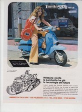 advertising Pubblicità MOTO LAMBRETTA  150 DL  1977-SCOOTER ITALIANI EPOCA