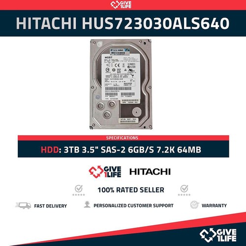 Hitachi hus723030als640 3tb - hitachi,