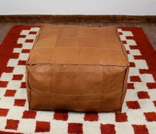 Pouf pelle marocchina - pouf,