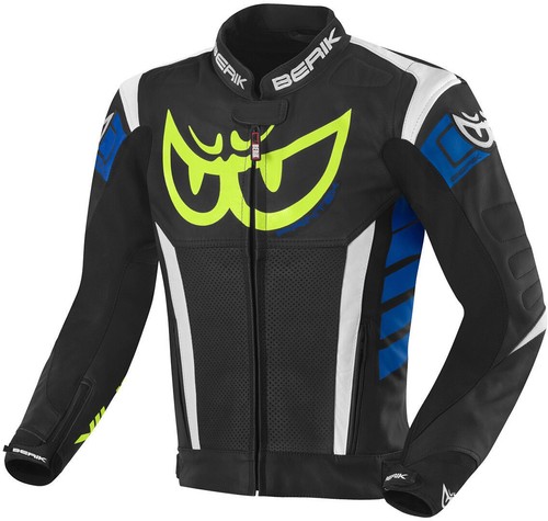 Giacca pelle moto berik - giacca,