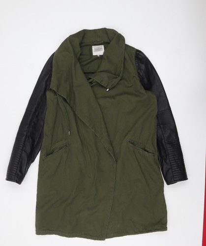 Cappotto lungo donna verde