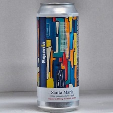 Lattina di birra Expania vuota