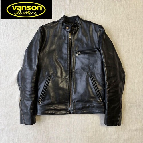 Vanson giacca singola - singola, pelle