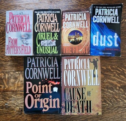 Patricia cornwell books lot - cornwell,