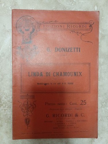 Libretto opera donizetti - libretto,