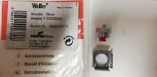 Adattatore Weller  0058741717 misura 16X16 mm per dissaldante tipo DS80 e DS22