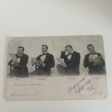 cartolina ALTEROCCA TERNI  viaggiata PRIMI 900 IMPRESSIONI DELLA LETTURA