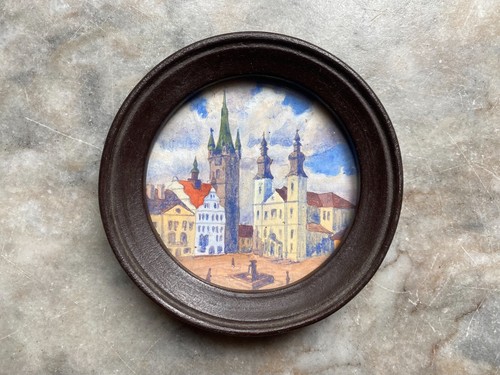 Karel kozak klatovy tempera - kozak,