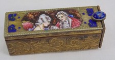Astuccio porta rossetti inciso