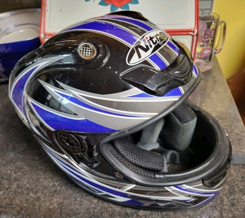 Nitro racing motorcycle helmet - racing,