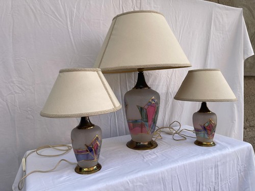 Set lampade tavolo - 3,