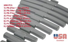 200 Pcs CLIP-ON WHEEL WEIGHT