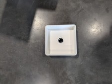 Falper WM3 Lavabo moderno 15" quadrato Ceramilux BIANCO nuovo!