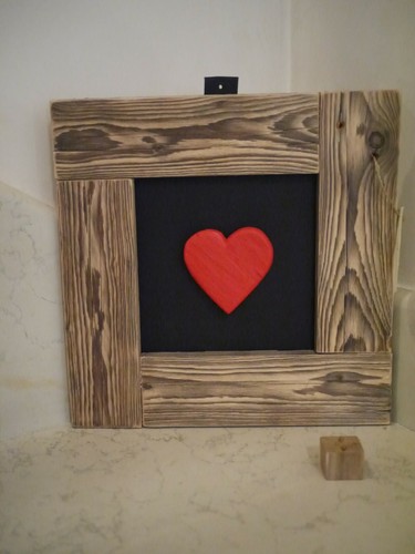 Quadretto legno riciclato - in, e