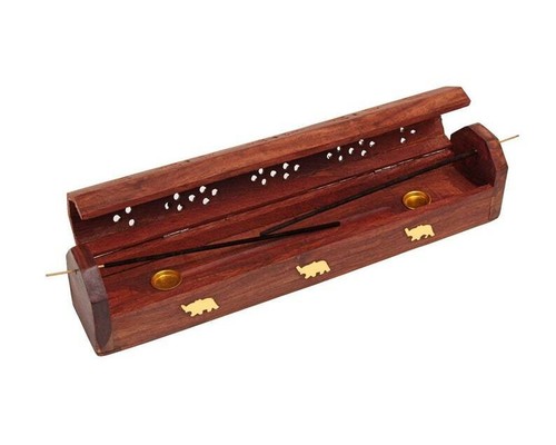 Porta incenso legno - legno, dettagli