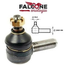 TESTINA DI STERZO TRATTORE FIAT NEW HOLLAND FIATAGRI 4954941 - 4987961 - 5109526