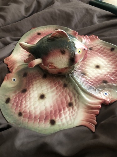 Piatto pesce vintage raro