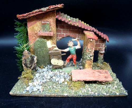 Casetta del presepe con - del,