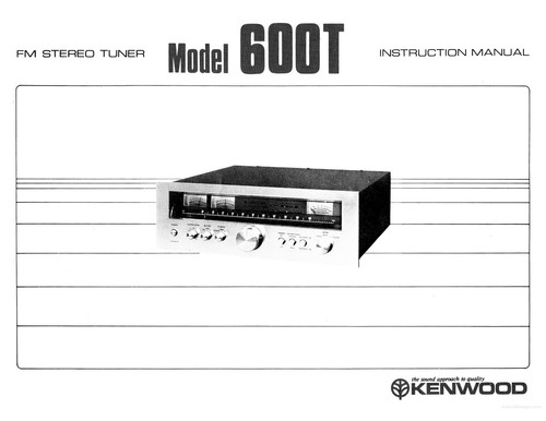 Kenwood 600 tuner - 600, owners