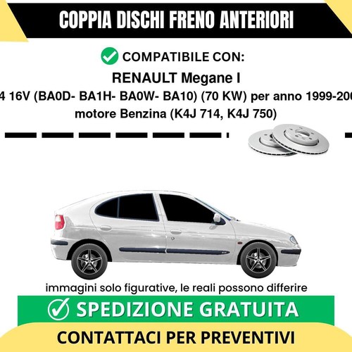 Coppia dischi freno anteriori - coppia,