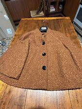 Giacca Donna, lavorazione boucle', color senape, taglia S/M, Pink Moda