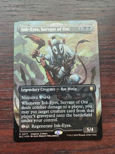 Foil ink eyes servant - 1x, ink-eyes,