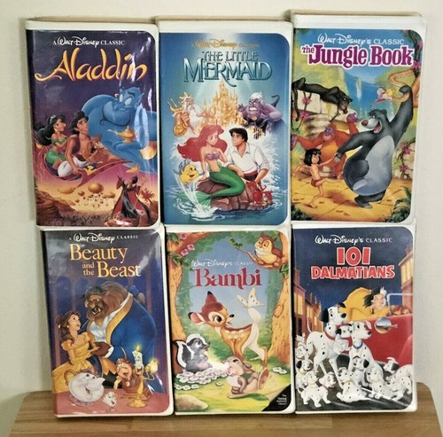 Disney vhs black diamond lot - vhs,