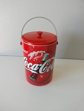 Coca cola secchiello porta ghiaccio vintage anni 80