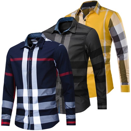 Camisa elegante cuadros - camisa,