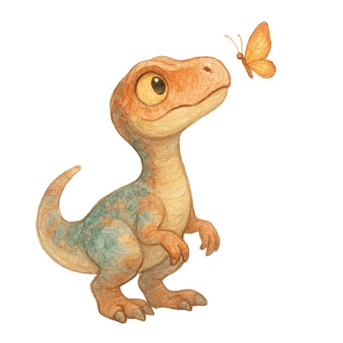 Adesivi baby dinosauro - 2,