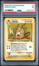 Carta Pokémon Raichu Fossil