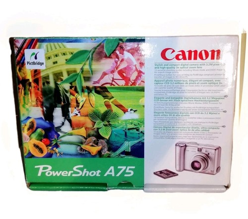 Canon power shot a75 - nuova, con