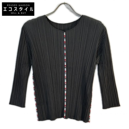 Camicetta pleats please grigia - please,