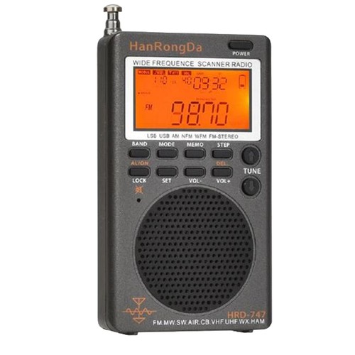 747 radio portatile - -747,