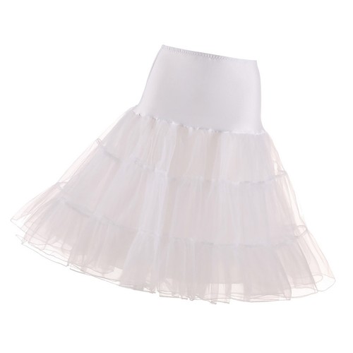 Gonna tulle bianca - tulle,