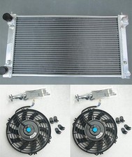 Aluminum Radiator +2x Fans for